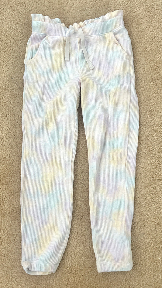 #15 *Reduced* C&J 8 Ruffle-Waist Pastel Joggers