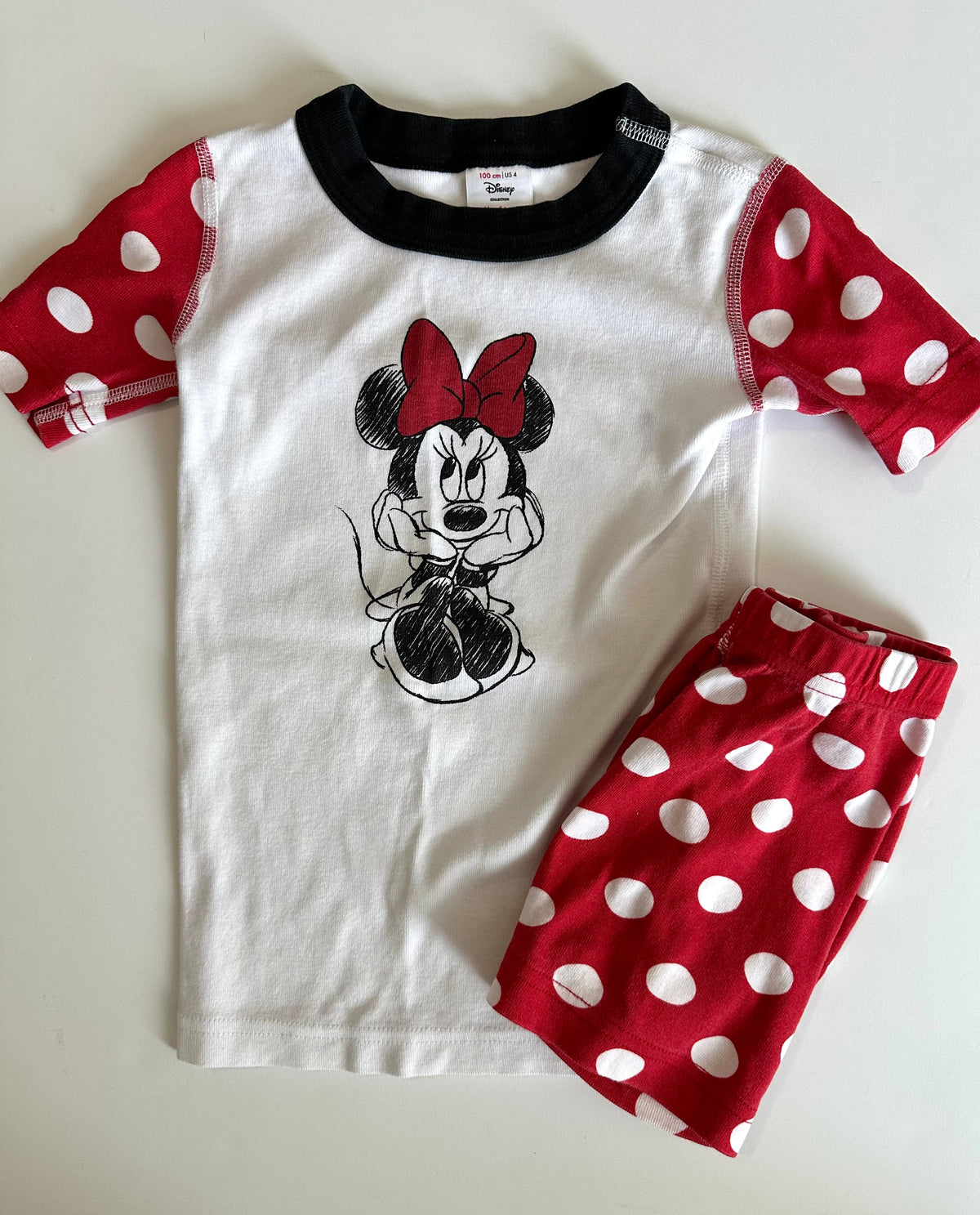 #80 Hanna Andersson size 4 / 100 Minnie Mouse pajamas