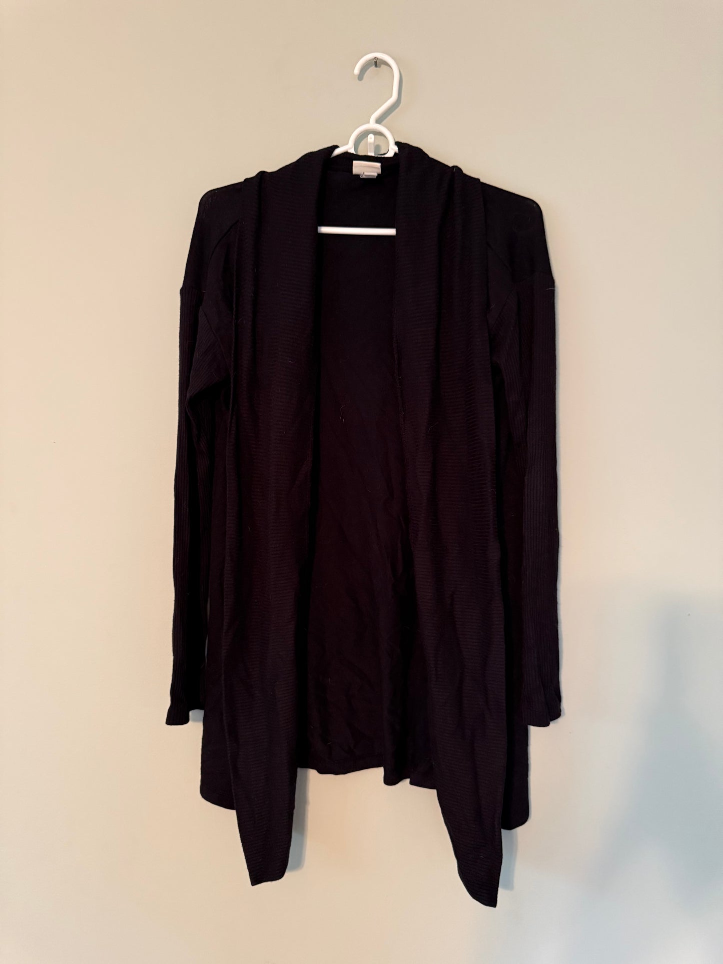 a new day | Cardigan | Black | Size S