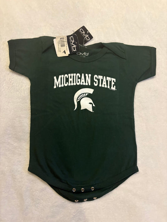 Seller #80 - NWT 6-12m Michigan State University onesie