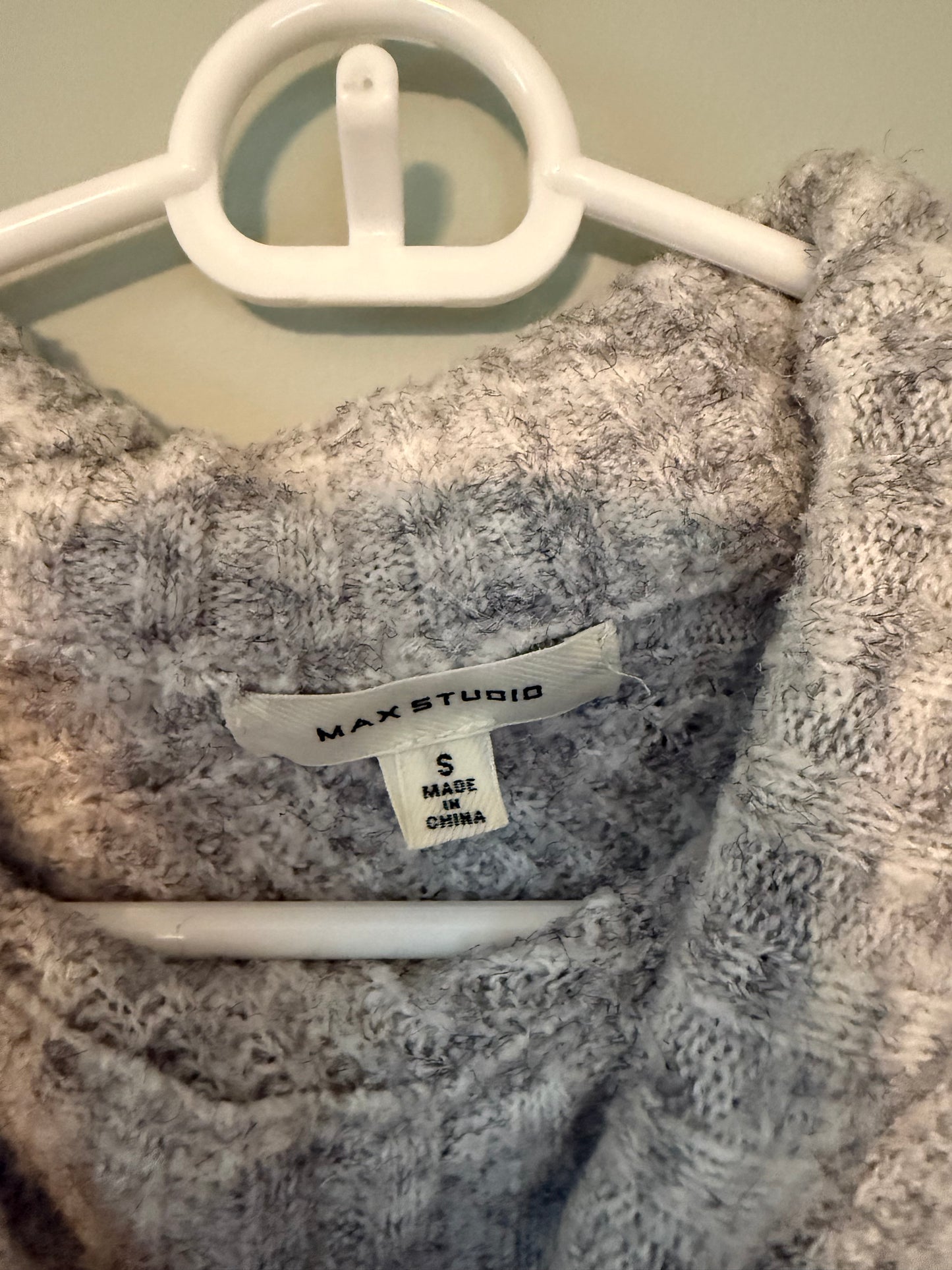 Wide-Turtleneck Sweater | Max Studio | Grey | Size S