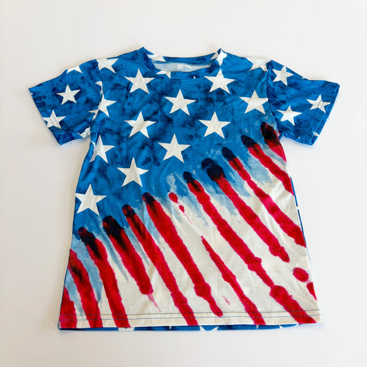 #79 | Size 8 |  Boys Red White and Blue T Shirt
