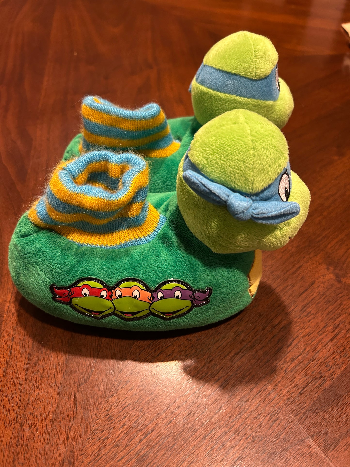 Seller #5 - Ninja Turtle Slippers - Size 7/8