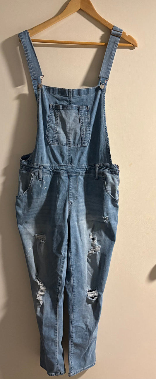 Seller #177 Women's XL Wallflower Stretchy Jean Overalls