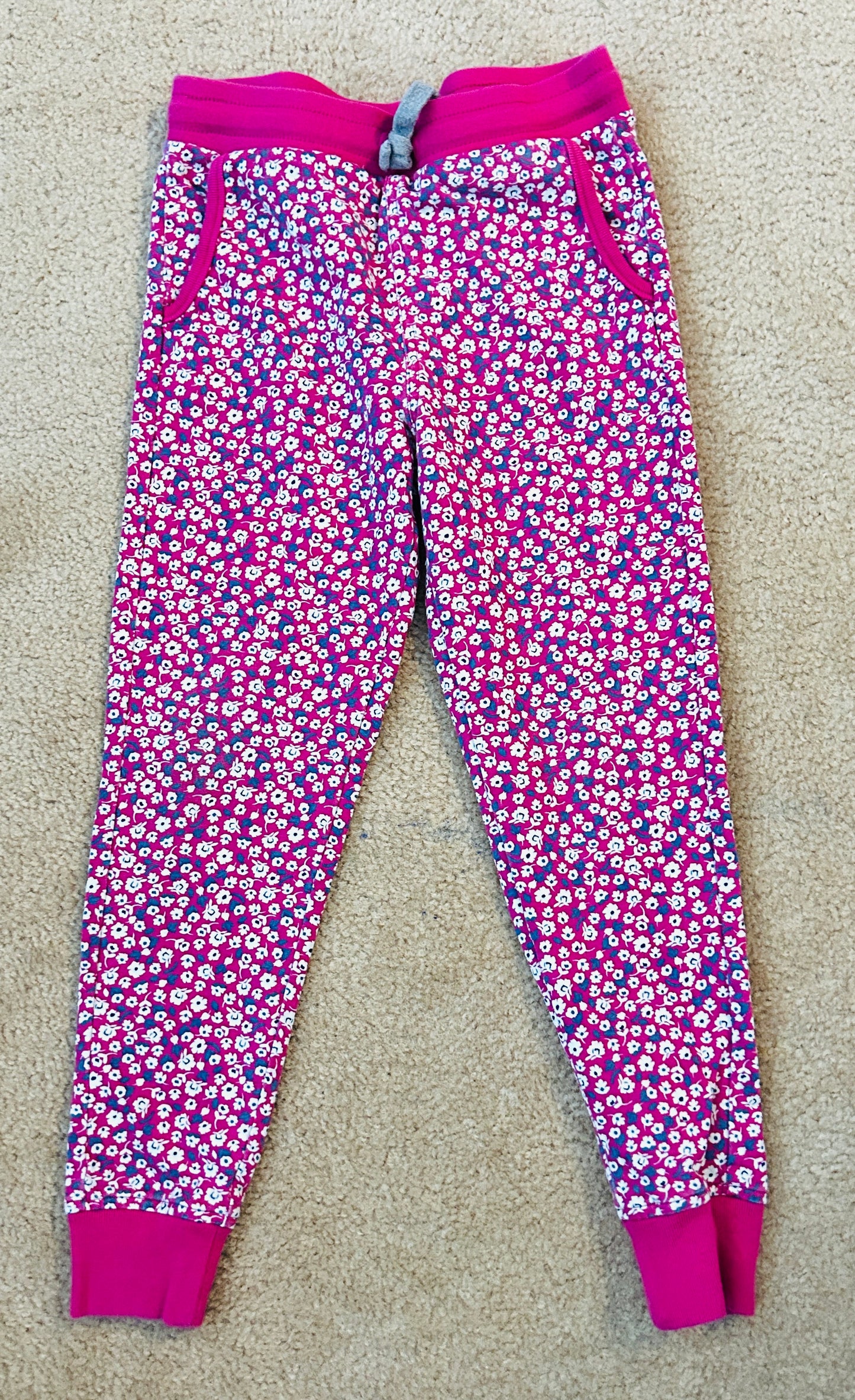 #15 Tea Collection 7Y Floral Joggers