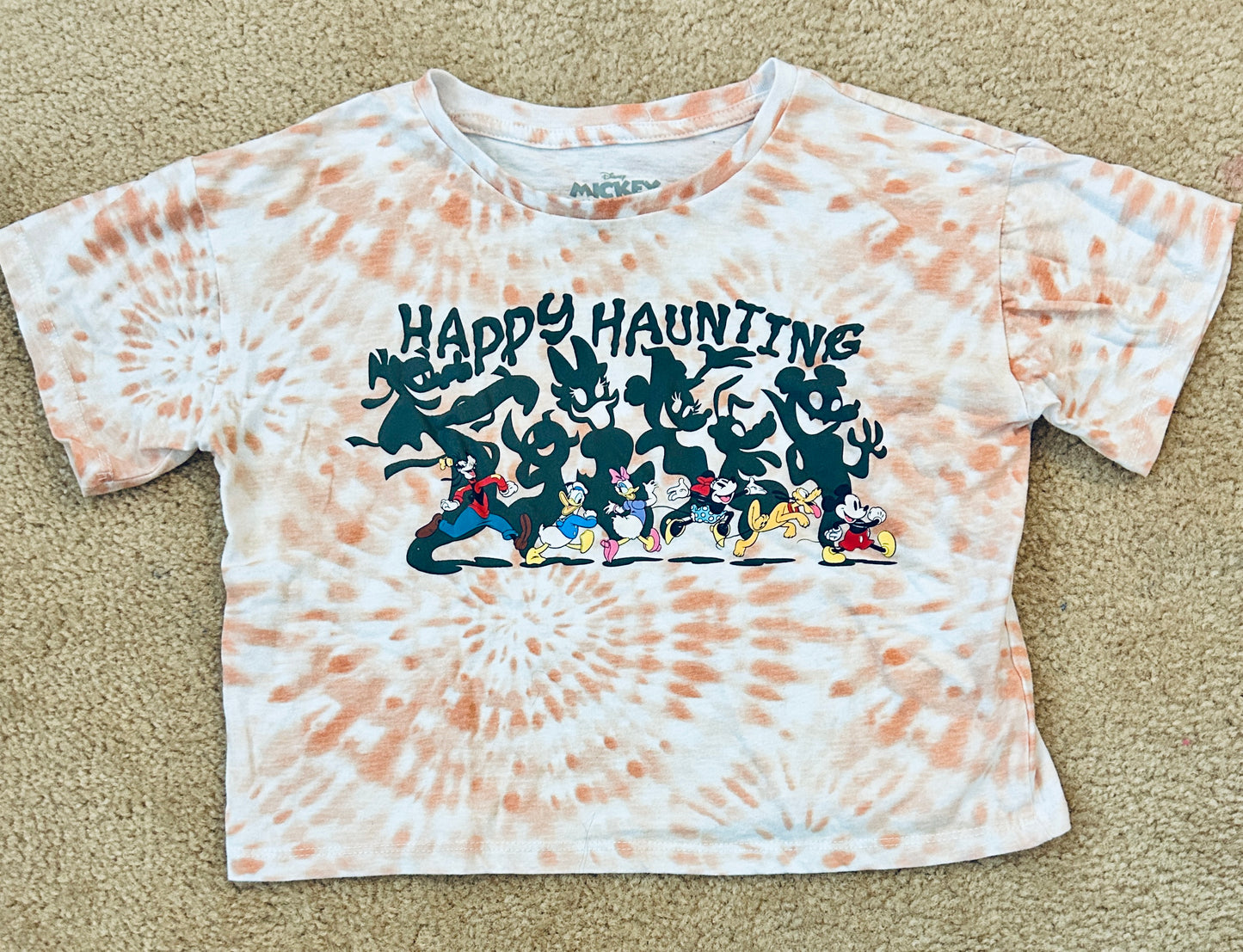 #15 Target x Disney 7/8 Halloween Cropped Shirt