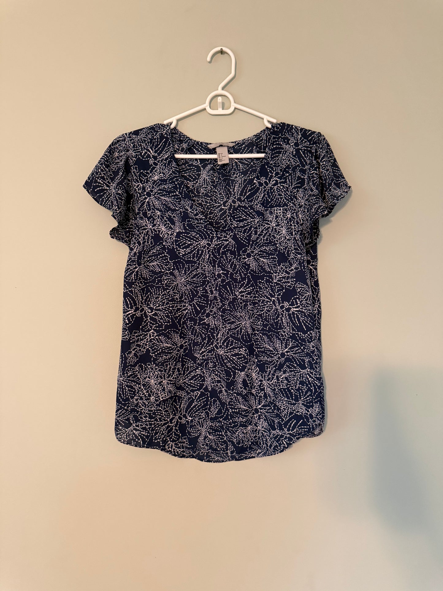 H&M | Causal Shirt | Blue | Size 6