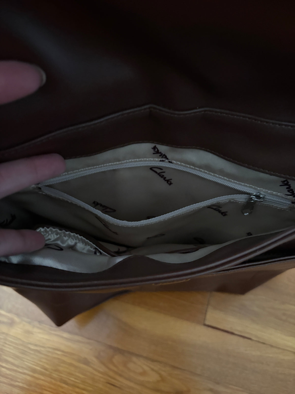 #116 Clark’s brown backpack