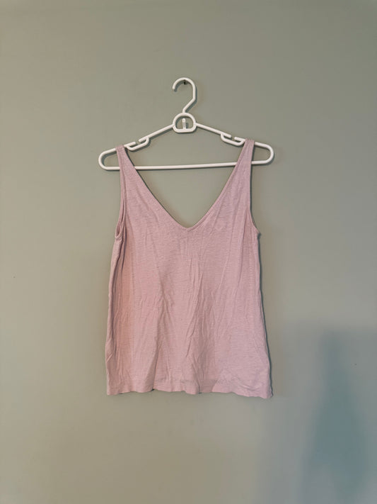 H&M | Causal Tank Top | Pink | Size S