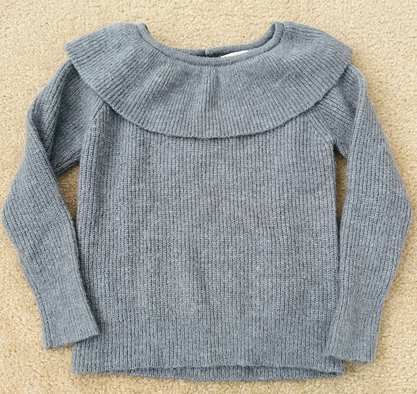 #15 *Reduced* Chelsea and Violet YS Ruffle Collar Sweater