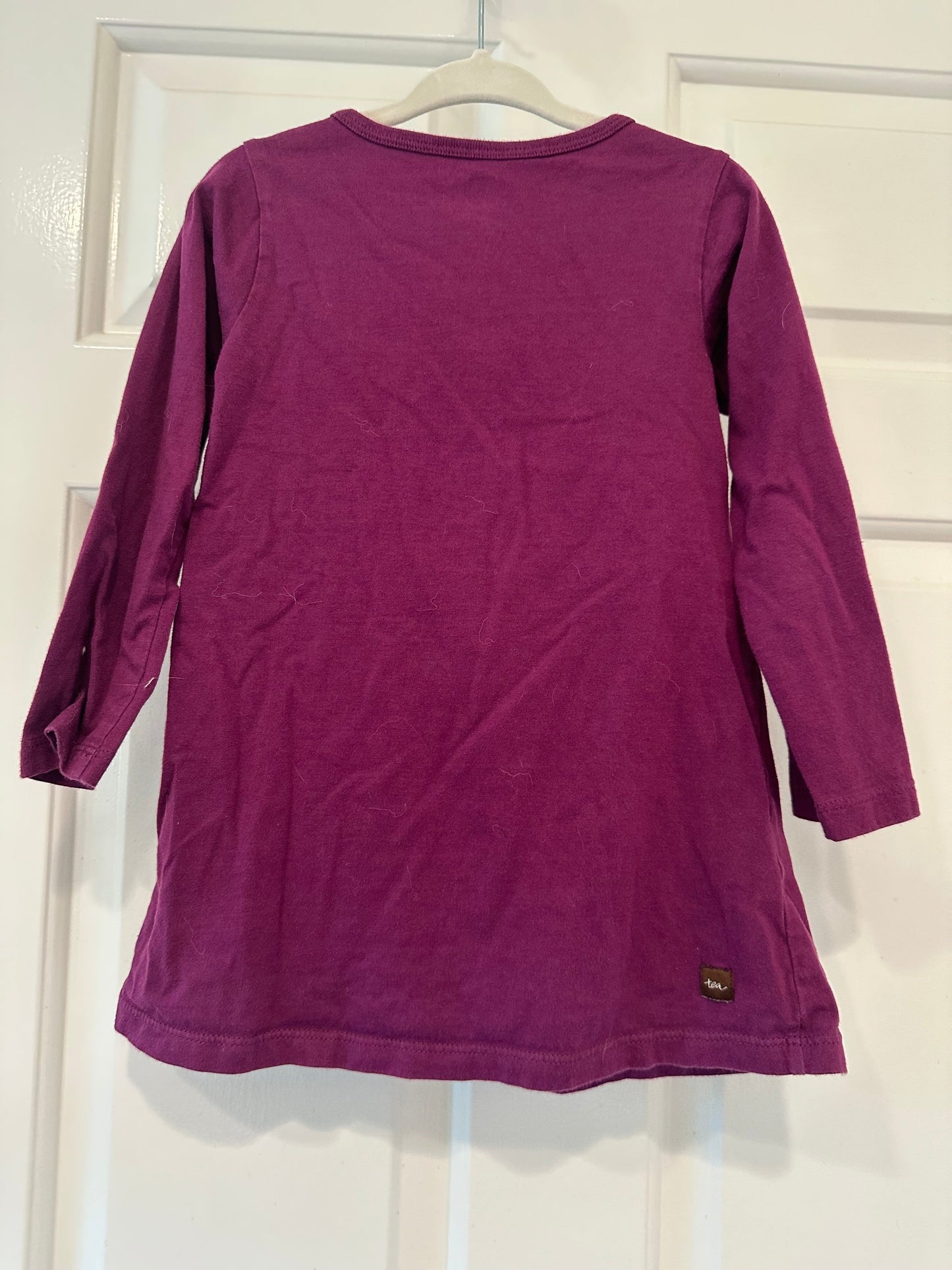 #85 REDUCED Tea Purple tunic dress, Toddler girls 2T
