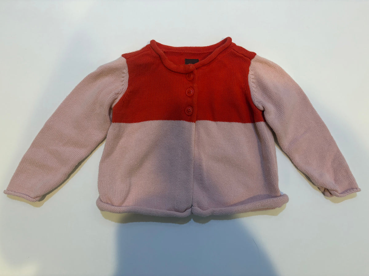 Seller 186 - Tea Girls Cardigan - 6-12 Months - VGUC