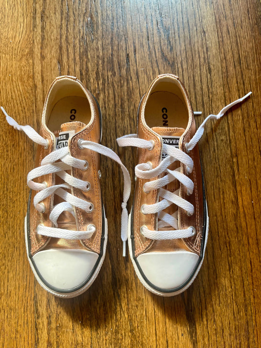 #67 Rose Gold Converse 13