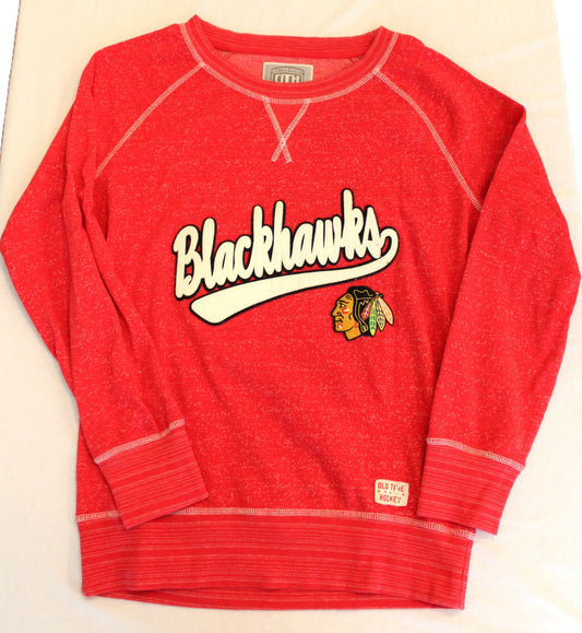#168 Women' s Large Chicago Blackhawks sweatshirt