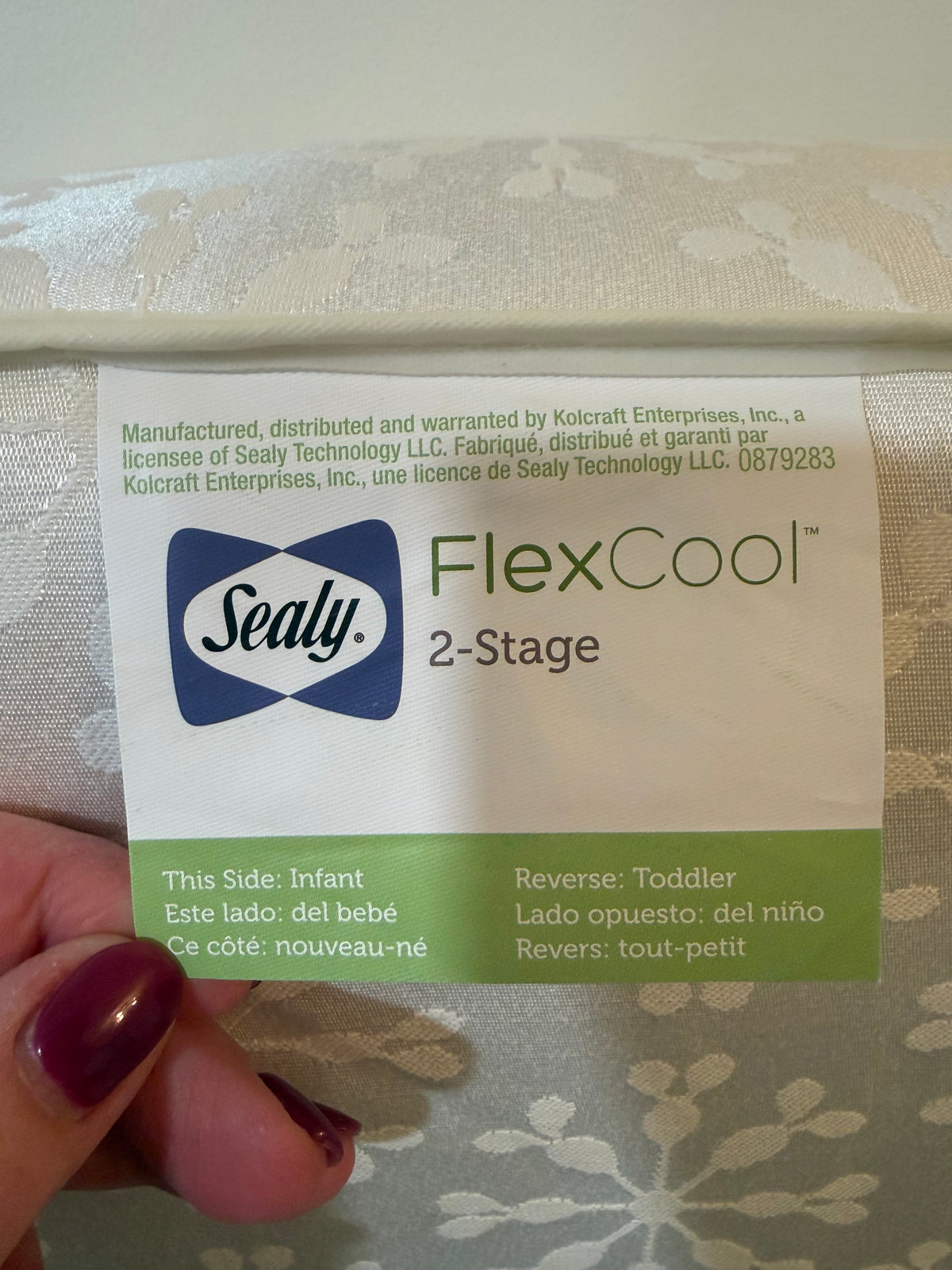 #21 • Sealy Crib Mattress