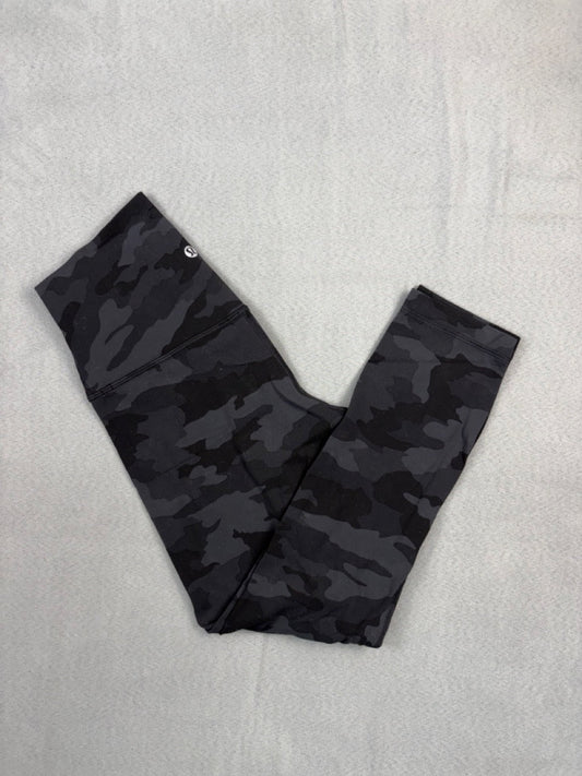 #39 Small, Womens, Lululemon, black camo leggings*