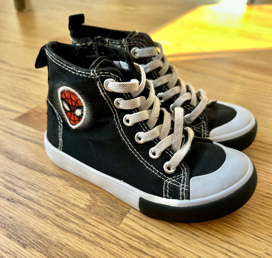 #198- Boys Converse SpiderMan- Size 9