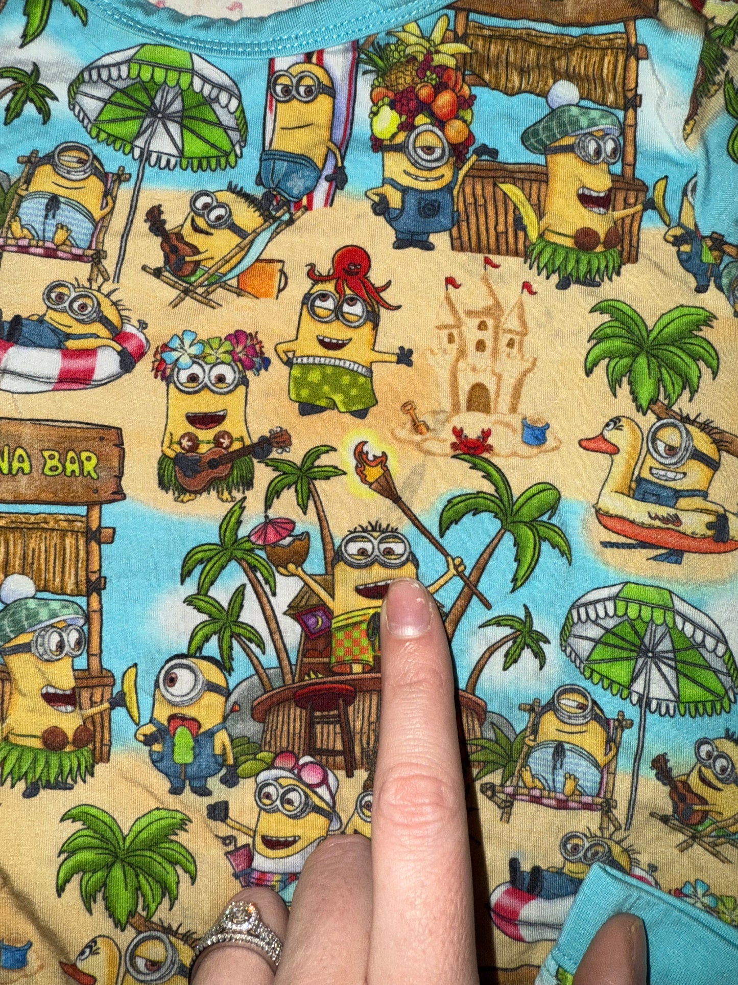 #106: 2T Showstoppers Minion Bamboo Pajamas