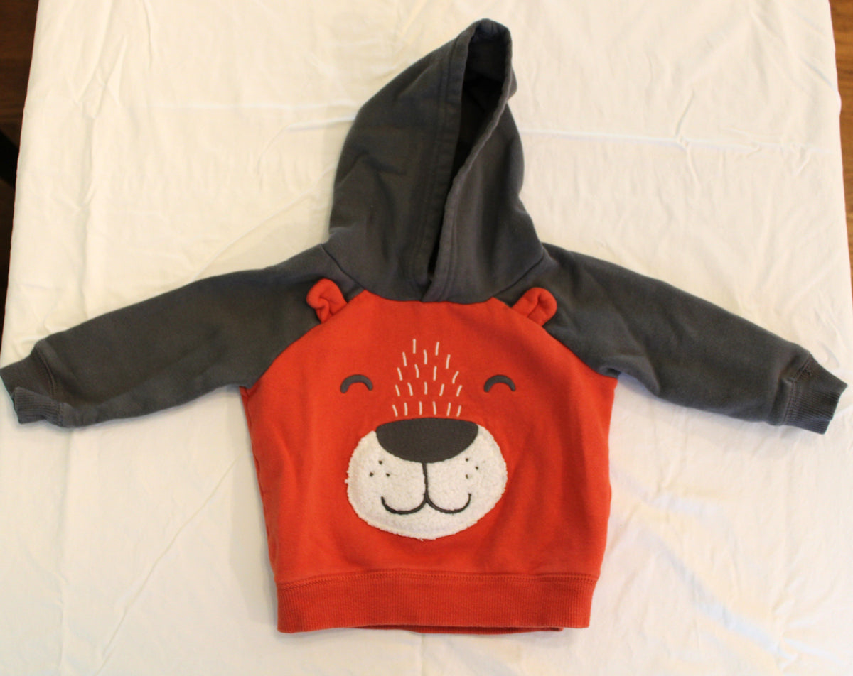 #168 18m Boys Carters bear sweatshirt
