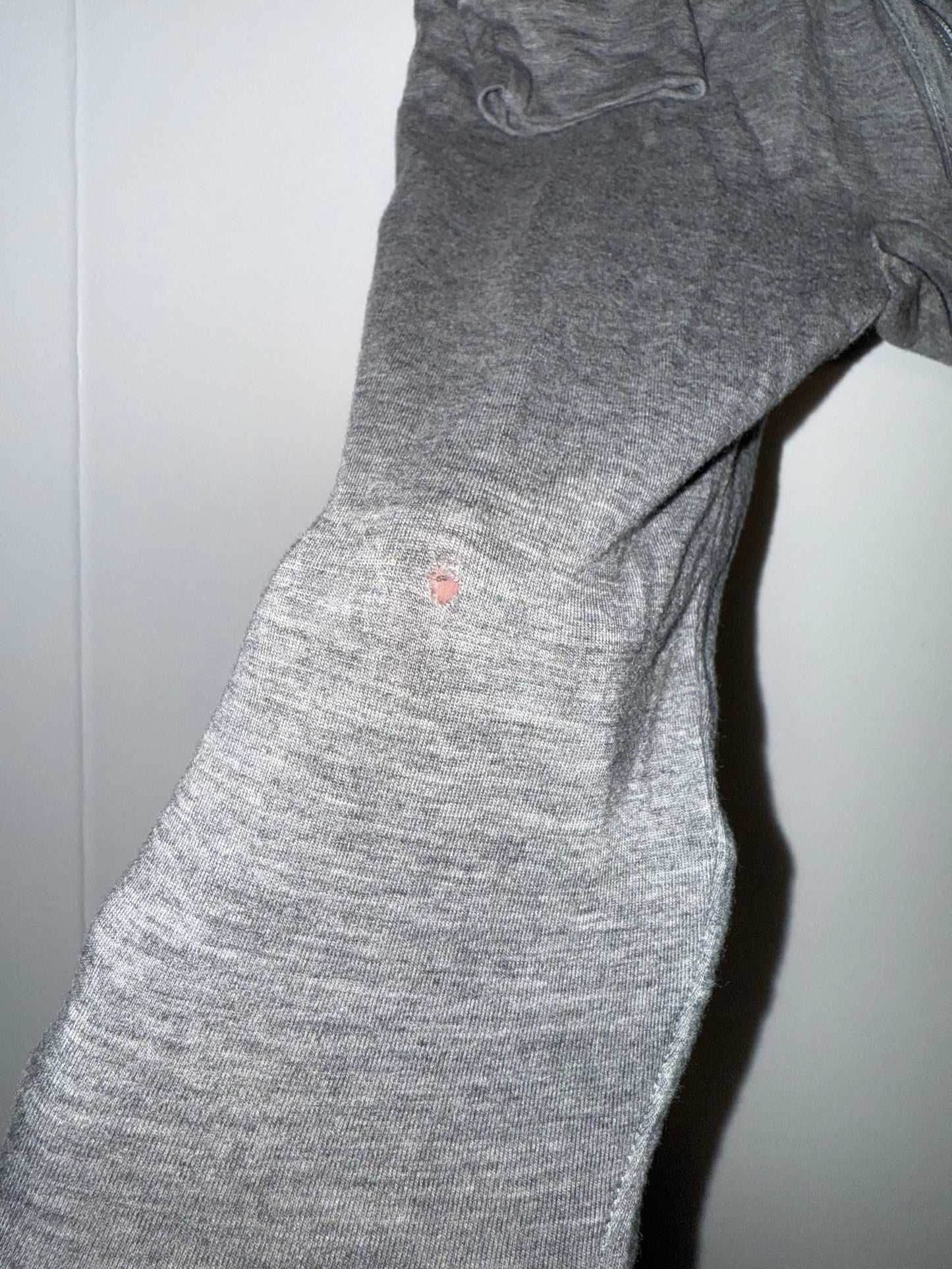 Seller 106: 2T Gray Little Sleepies Zippy