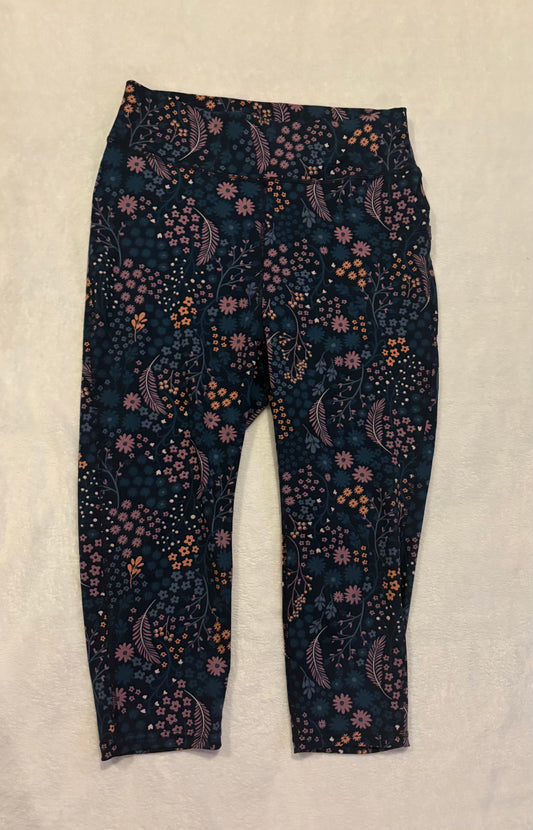 Seller #80 - Women's size XL PopFit capri length floral pants