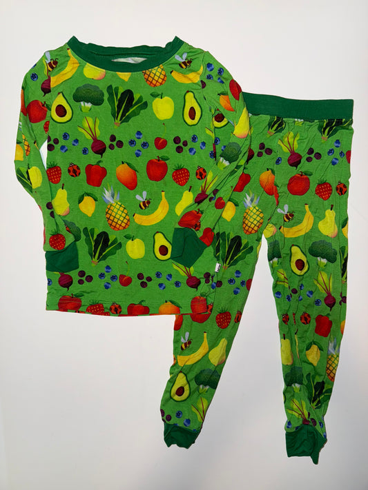 #106: 2T Little Sleepies Foodie Pajamas