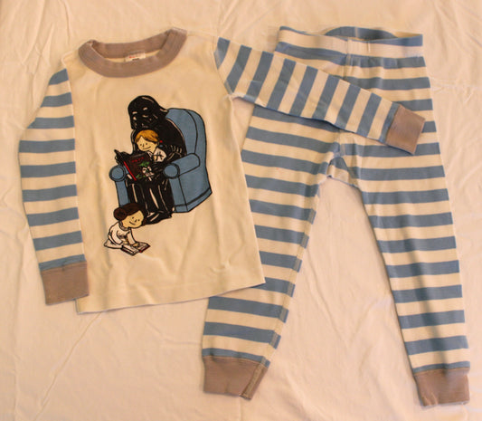 #168 3T Girls Hanna Andersson Star Wars Pajamas *reduced*