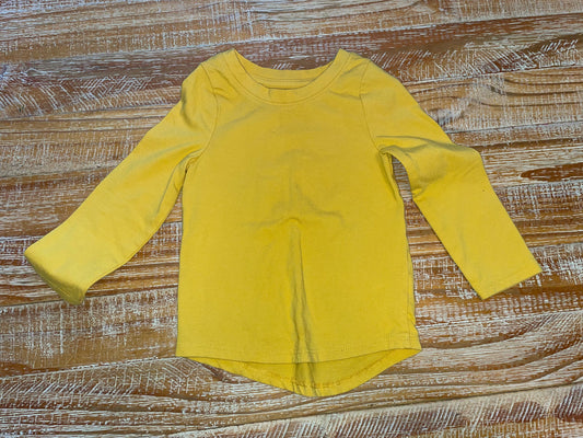 #4 Cat and Jack Yellow Long Sleeve 18 months
