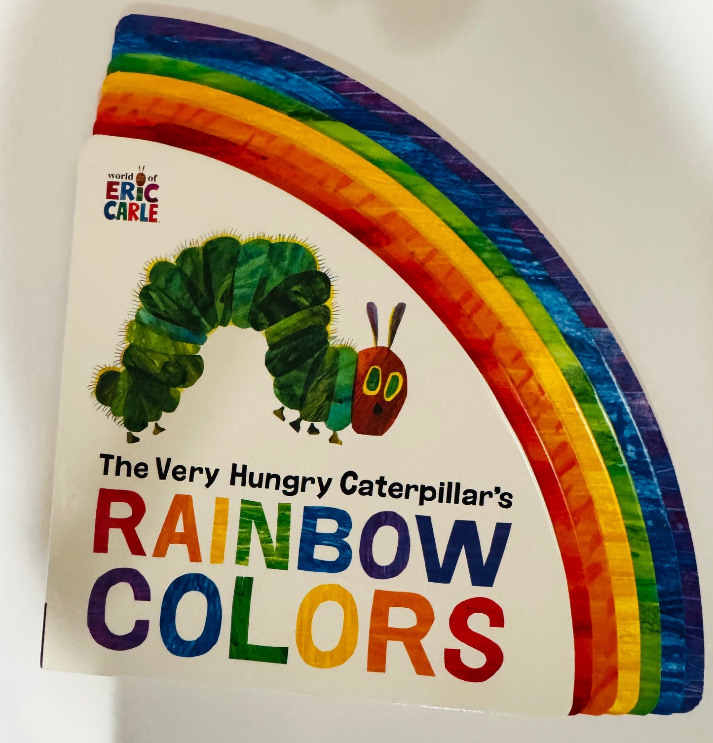 REDUCED # 92 the very hungry caterpillar board book colors NEW
