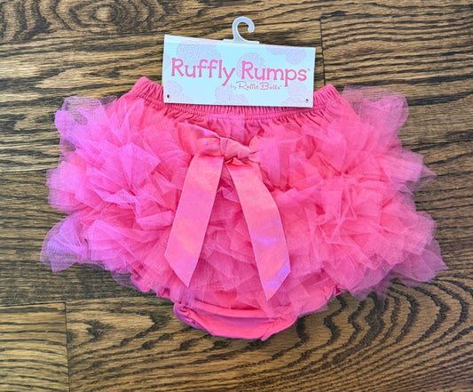 #28 NEW Ruffle Butts Girls Diaper Cover 0-6 months