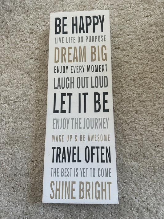 Inspirational Quotes Canvas