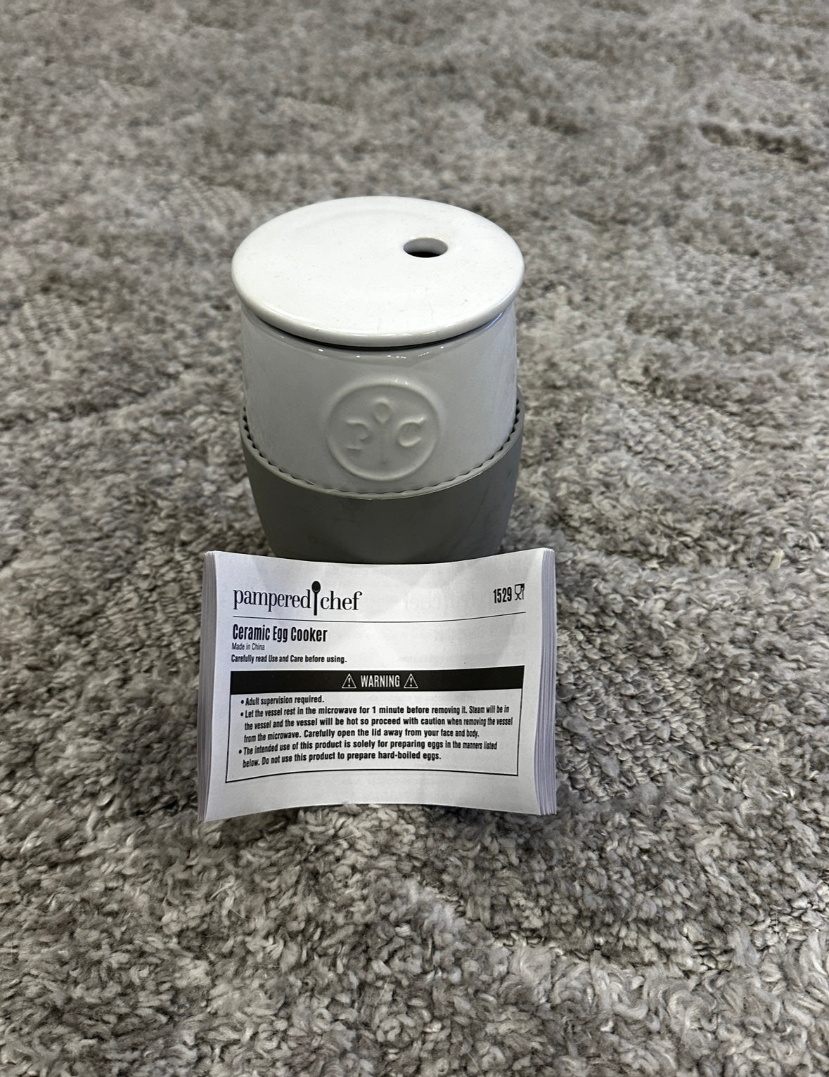 #16 - Pampered Chef Ceramic Egg Cooker