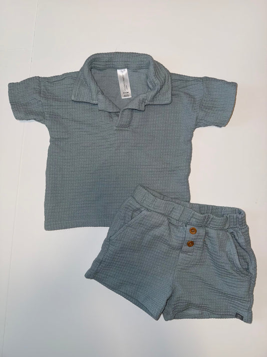 Seller 106: 2T Modern Moments Blue Set (Worn Once)