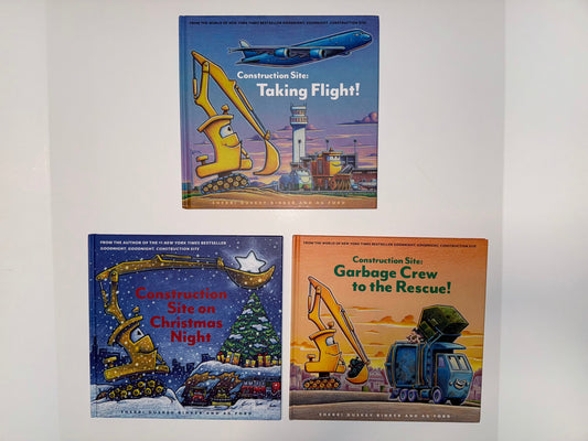 #106: Construction Site Hardback Bundle (3) *REDUCED*