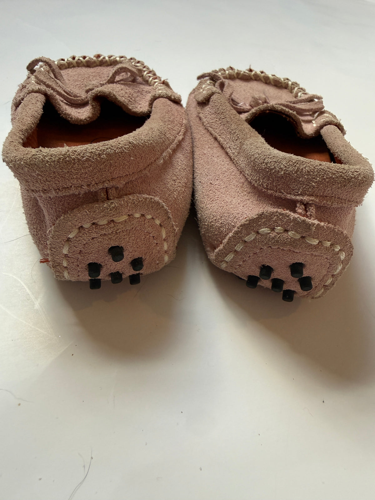 #170 Augusta Baby pink moccasin girls 5c