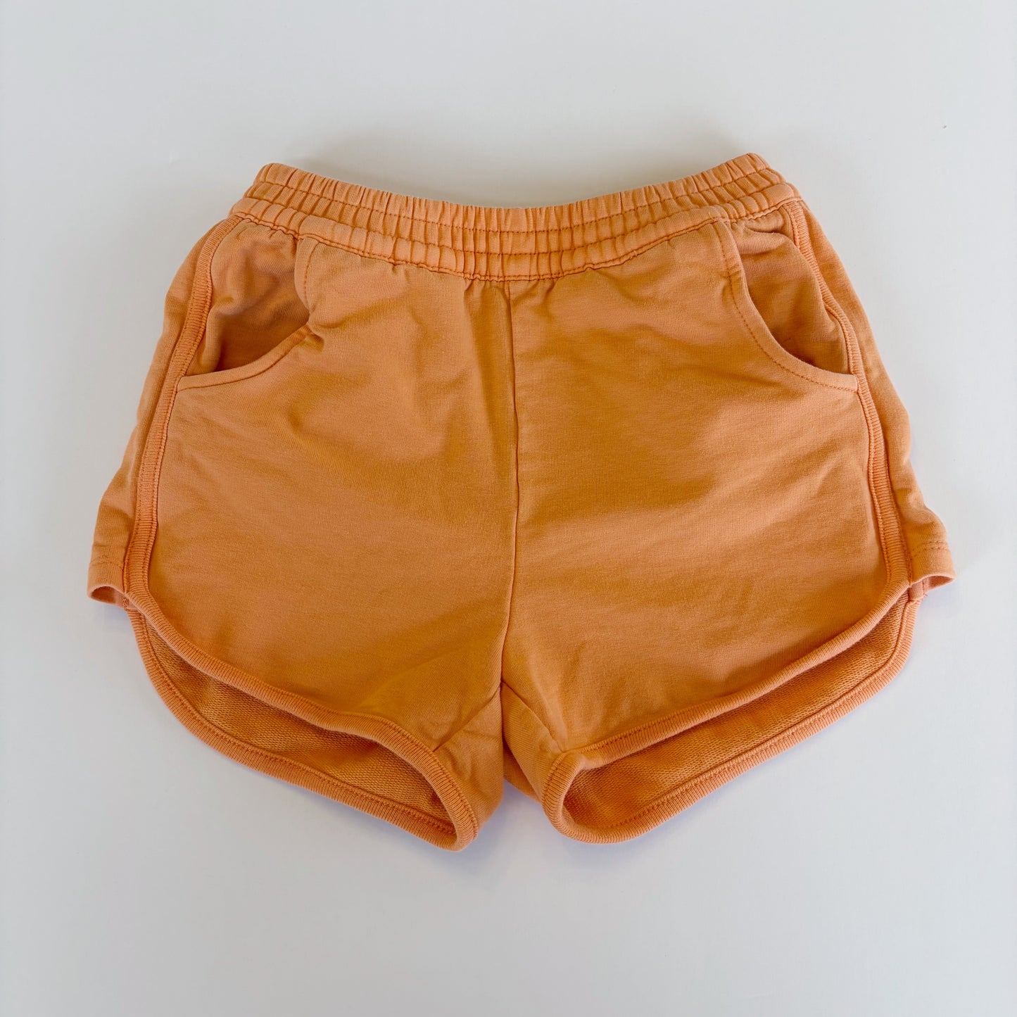#79 | Size 5 | Hanna Andersson Girls Orange Track Shorts