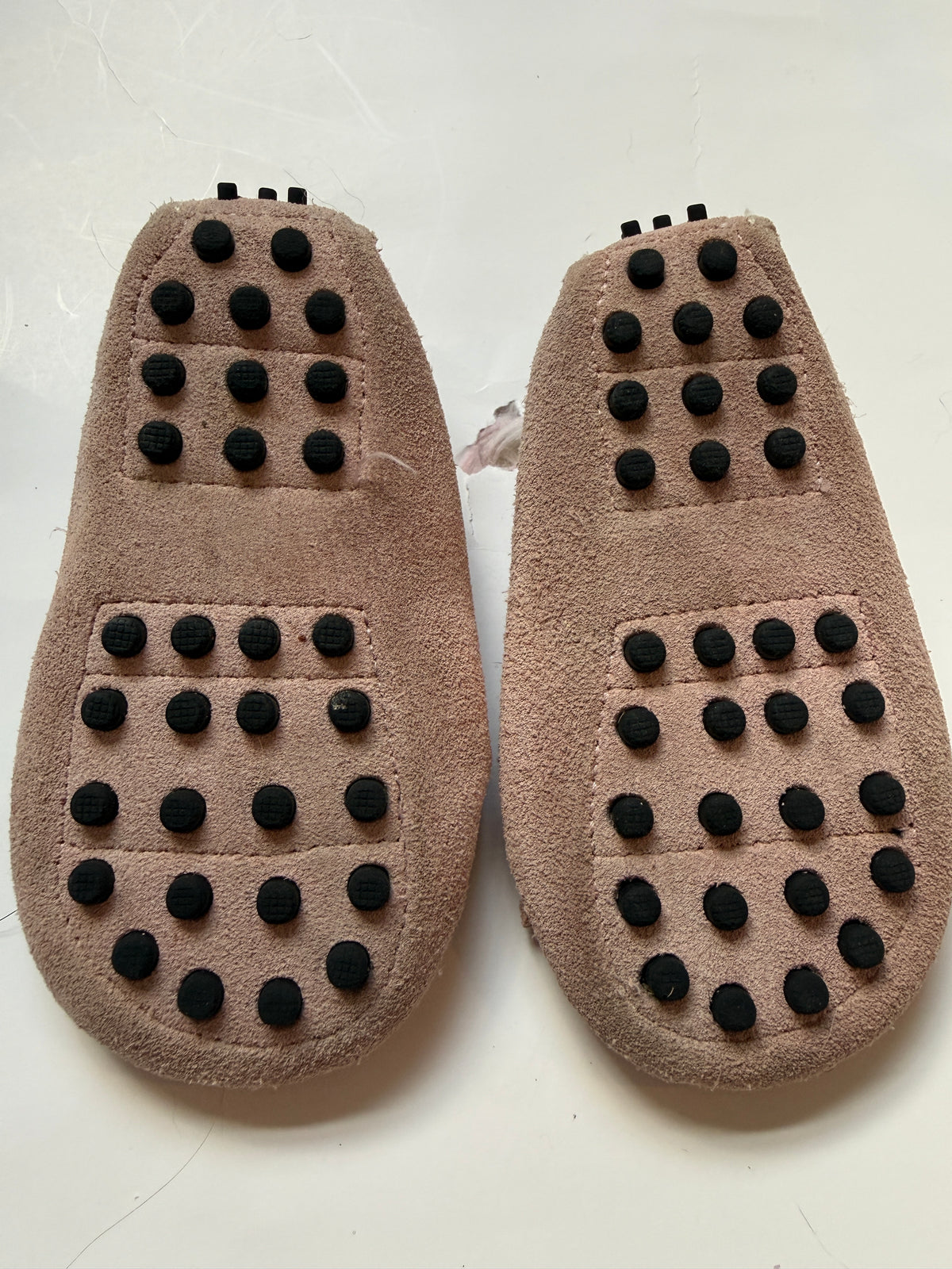 #170 Augusta Baby pink moccasin girls 5c