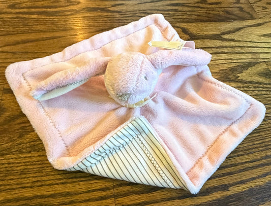 #28 NEW Pottery Barn Kids Pink Bunny Lovey