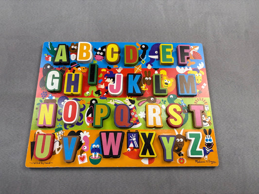 #39 Melissa & Doug Alphabet Puzzle