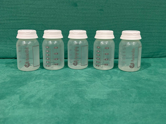 Seller 128 - Ameda 4 ounce Collection Bottles Set of 5