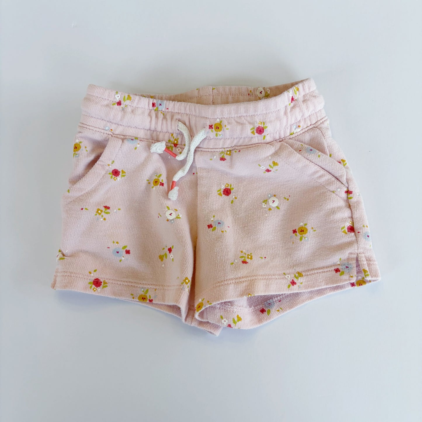 #79 | Size 5T | Cat & Jack Girls Pink Floral Shorts