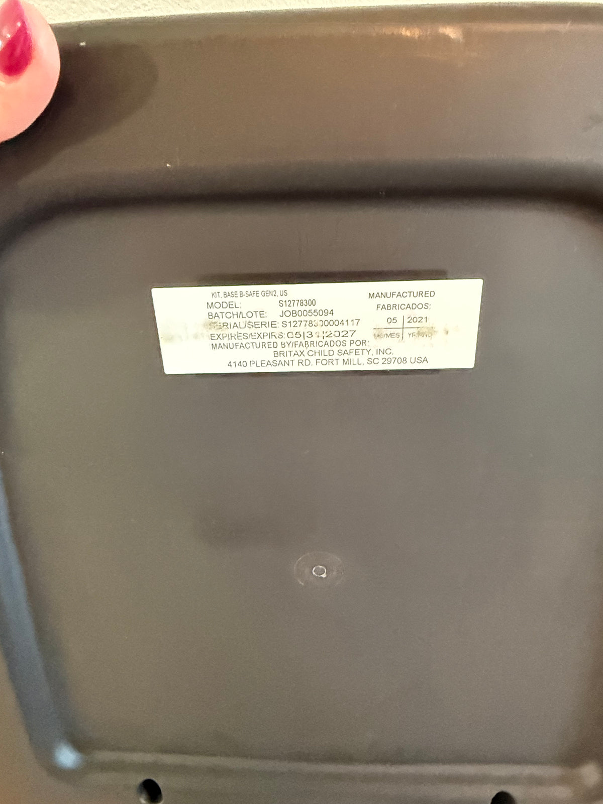 #21 • Britax Carseat & Bases