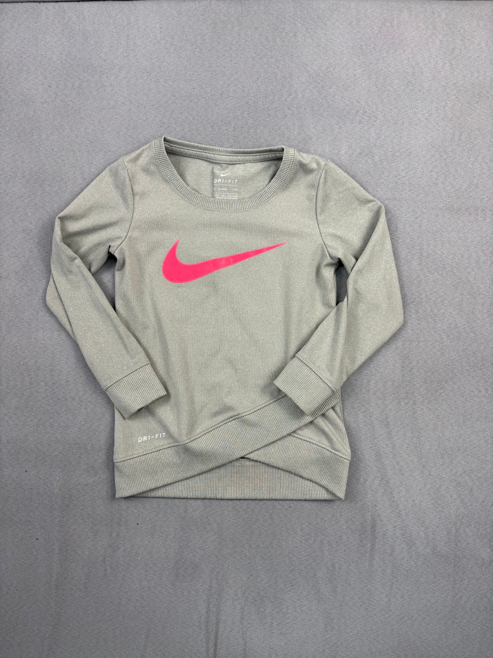 #39 2T, Girls, Nike, grey tunic sweatshirt