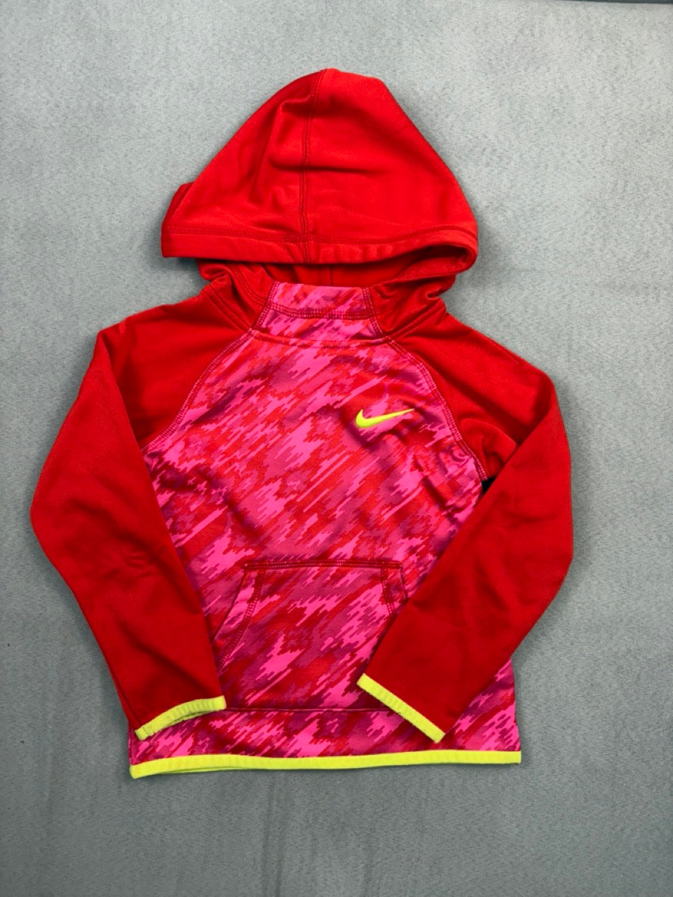 #39 4T, Girls, Nike, pink and red hoodie,
