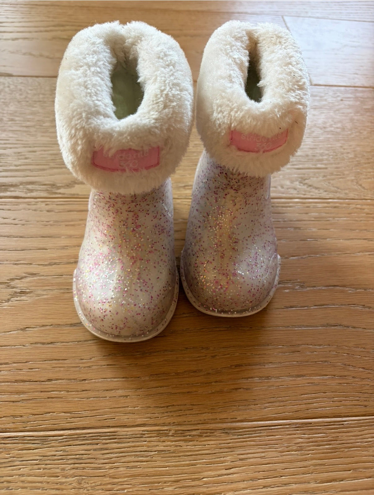 #158 Girls Size 5C Stride Rite Rain Boots