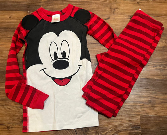 #65 Hanna Andersson Pajamas Mickey Mouse Size 12