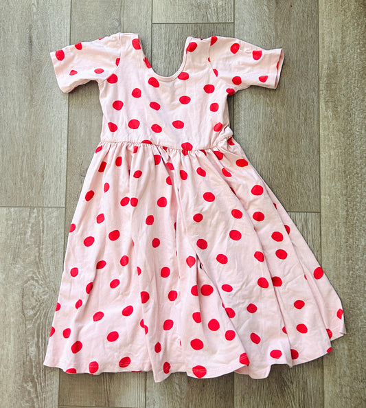#15 *Reduced* Alice and Ames 10 Blush Dot Ballet Dress
