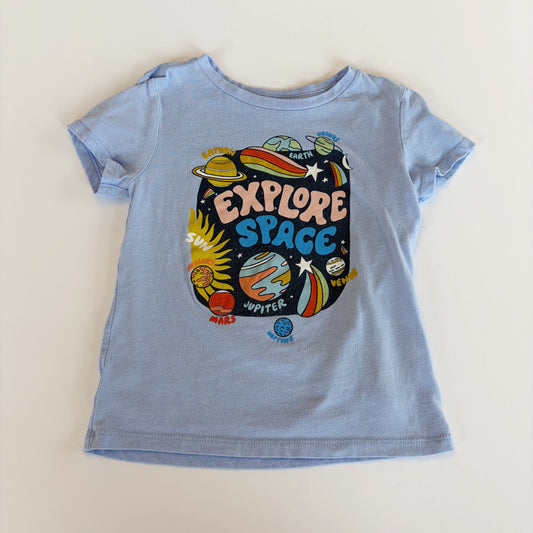 #79 | Size XS / 5 | Old Navy Girls Space Theme T Shirt
