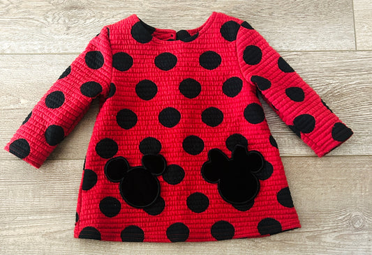 #15 *Reduced* Pippa and Julie 2t Disney Tunic with Velvet Mickey/Minnie Pockets