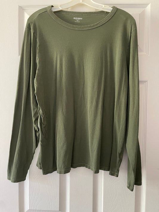 #3 Old Navy green long sleeve t-shirt women’s size XL